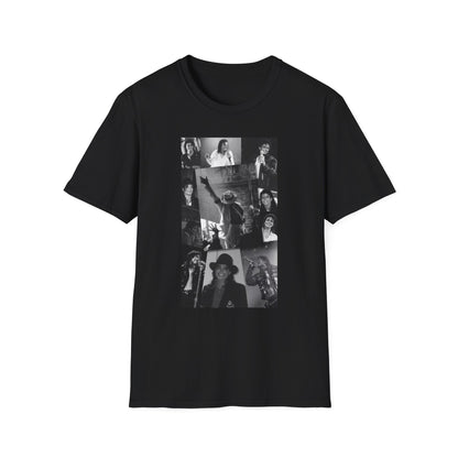 Michael Jackson Collage Shirt Vintage King Of Pop Tee Retro Music Graphic T Shirt 80s Pop Icon Fan Gift MJ Aesthetic Streetwear Tee
