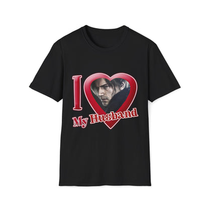 Leon Kennedy I Love My Husband Shirt Resident Evil Tee Gamer Shirt Funny Horror Game Shirt Leon S Kennedy Graphic Tee Gift for Him Her