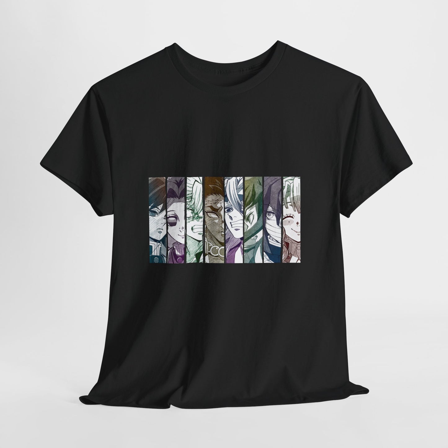 Demon Slayer Hashira T-Shirt - Anime-Inspired Tee for Fans, Casual Wear, Gifts, Conventions, Everyday Style, Manga Apparel, Street Wear