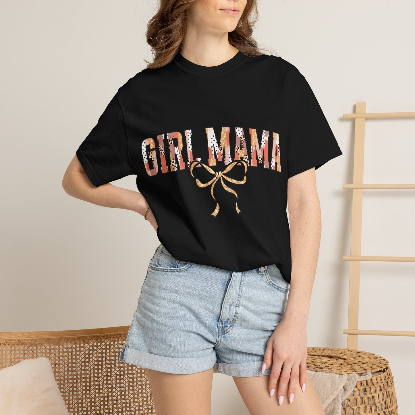 Girl Mama Comfort Colors Shirt | Trendy Motherhood Gift Tee