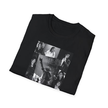 Michael Jackson Collage Shirt Vintage King Of Pop Tee Retro Music Graphic T Shirt 80s Pop Icon Fan Gift MJ Aesthetic Streetwear Tee