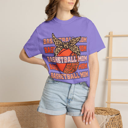 Basketball Mom Comfort Colors Shirt | Trendy Game Day Mom Tee