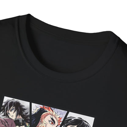 Demon Slayer Hashira T Shirt Anime Pillars Graphic Tee  Kimetsu No Yaiba Hashira Shirt  Japanese Anime Streetwear Tee Gift for Anime Fans