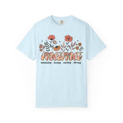 Floral Mama Comfort Colors Shirt | Trendy Mother’s Day Gift
