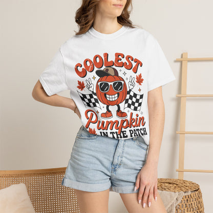 Coolest Pumpkin In The Patch Shirt, Pumpkin Patch Shirt, Halloween Pumpkin Shirt, Cute Autumn Shirt, Comfort Colors 1717