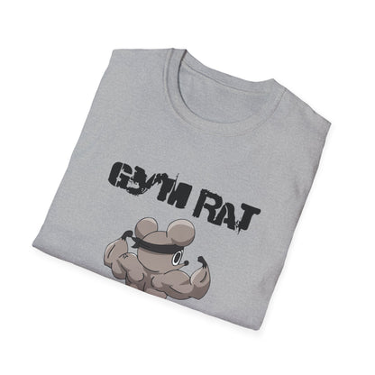 Gym Rat Shirt Funny Workout Shirt Gym Lover Tee Fitness Motivation Shirt Bodybuilding Shirt Gym Humor Tee Gift for Gym Lover Gym Rat T-Shirt