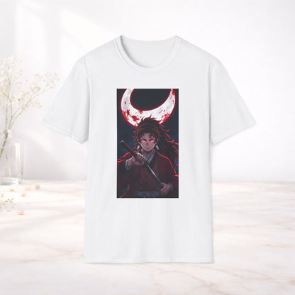 Yoriichi Demon Slayer T Shirt Legendary Sun Breathing Anime Tee Kimetsu No Yaiba Samurai Shirt Anime Fan Gift Japanese Anime Graphic Tee