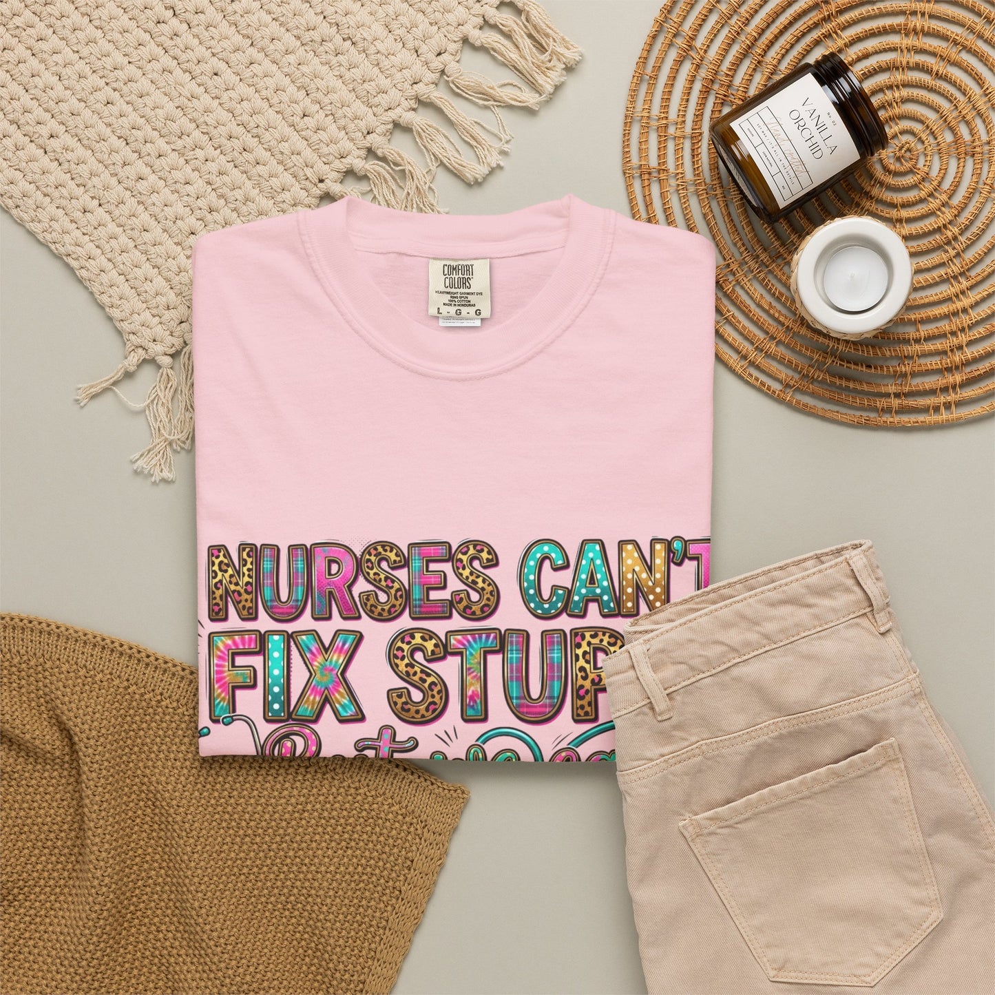 Comfortable unisex Funny Nurse Shirt Nurses Can't Fix Stupid But We Can Sedate It, Sarcastic RN Tee, ER Nurse Gift, ICU
