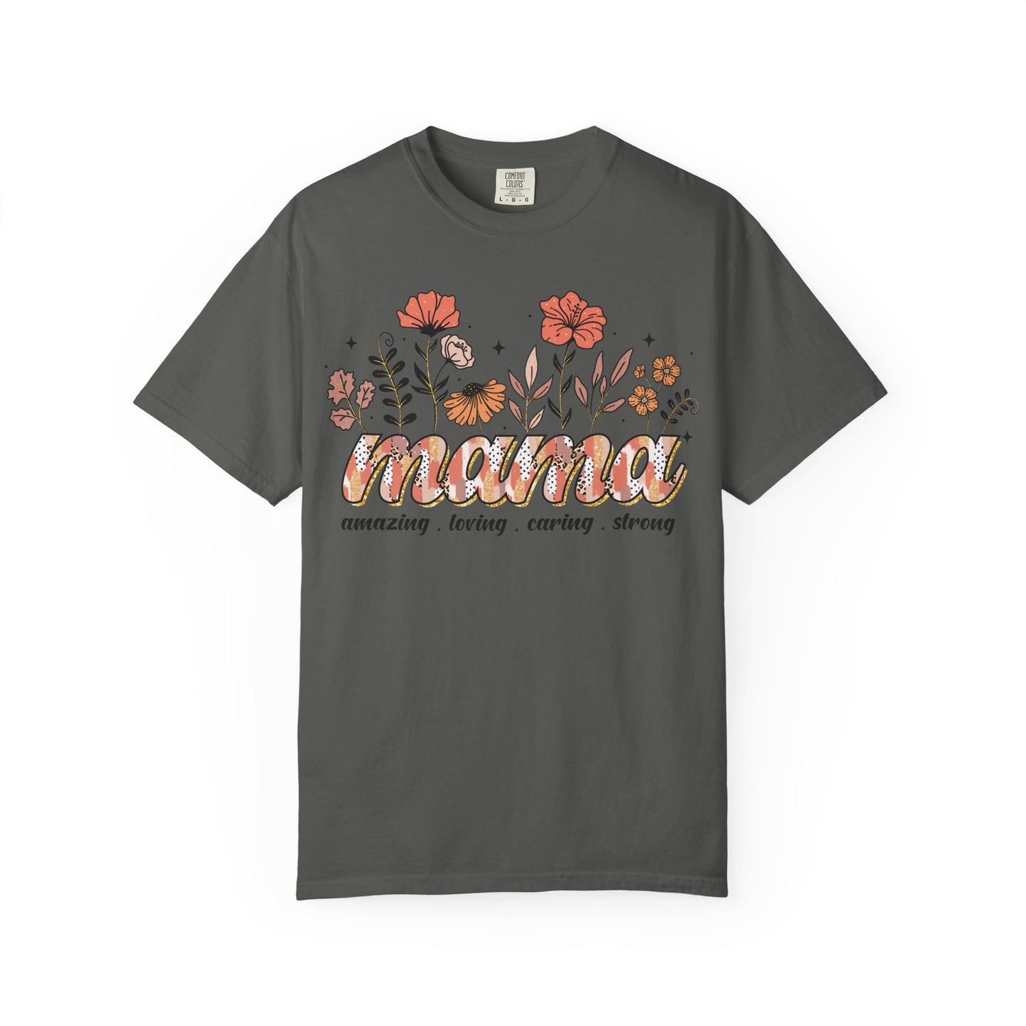 Floral Mama Comfort Colors Shirt | Trendy Mother’s Day Gift