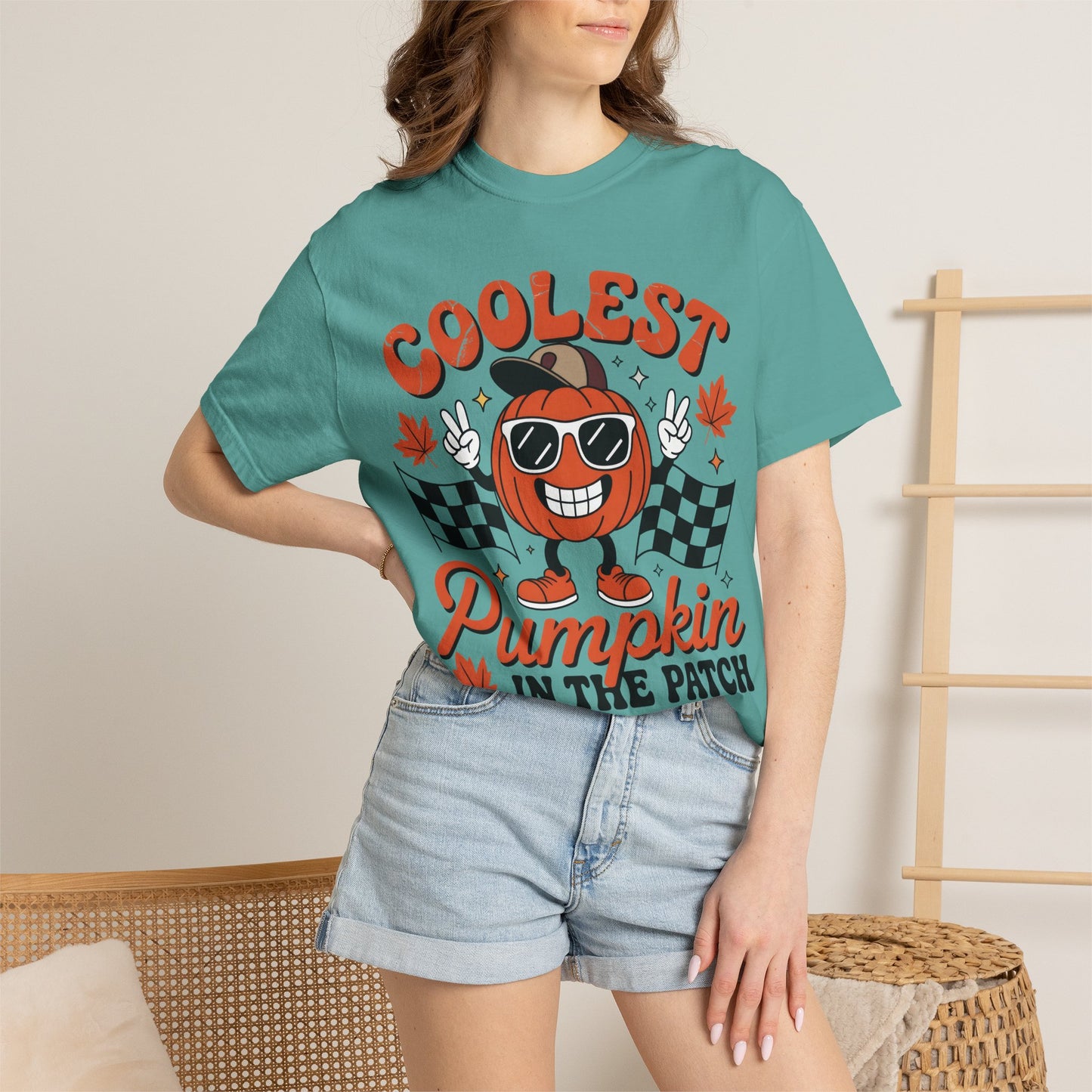 Coolest Pumpkin In The Patch Shirt, Pumpkin Patch Shirt, Halloween Pumpkin Shirt, Cute Autumn Shirt, Comfort Colors 1717
