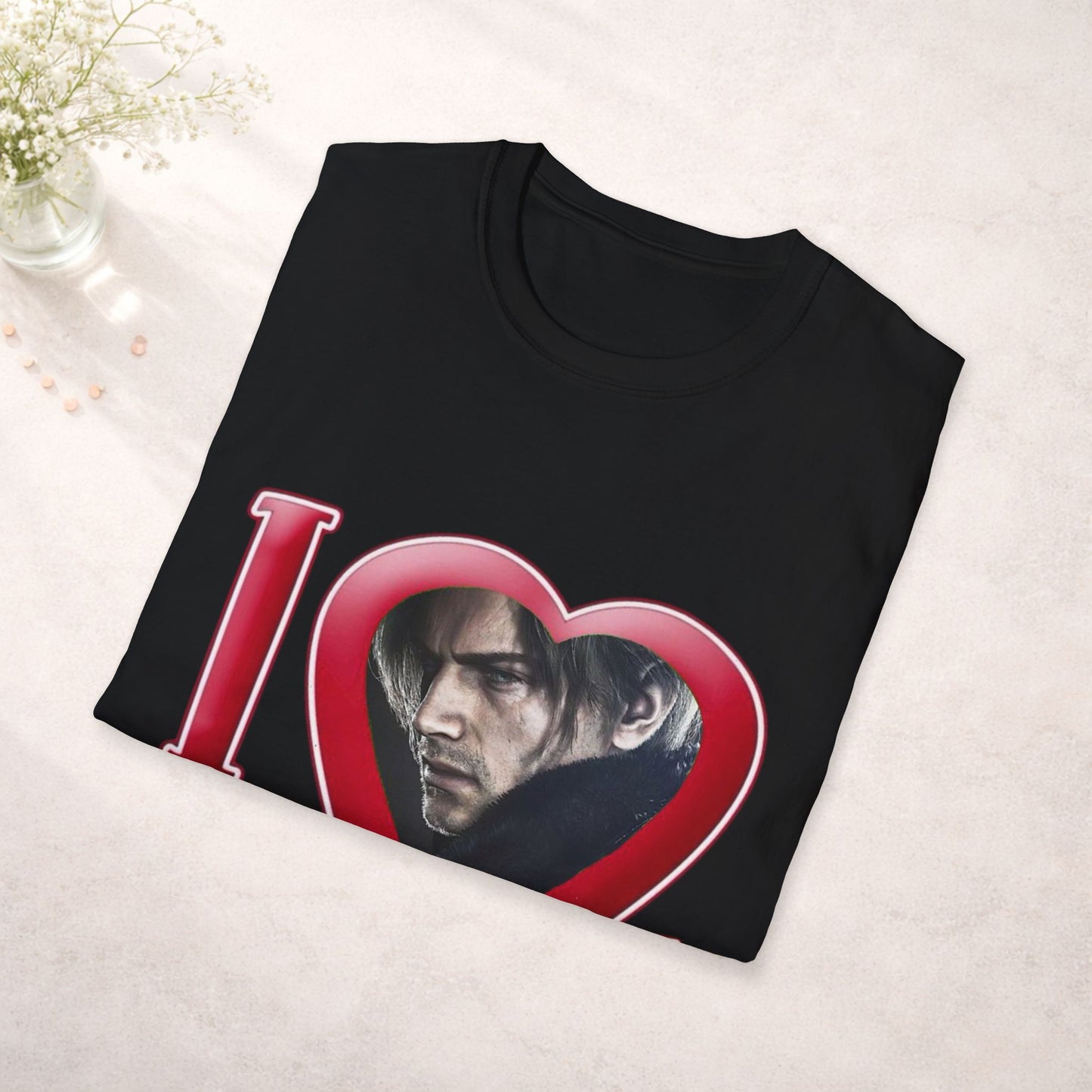 Leon Kennedy I Love My Husband Shirt Resident Evil Tee Gamer Shirt Funny Horror Game Shirt Leon S Kennedy Graphic Tee Gift for Him Her