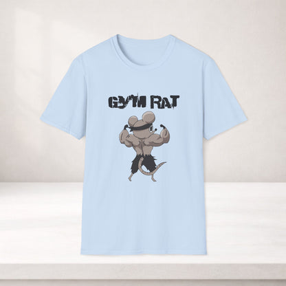 Gym Rat Shirt Funny Workout Shirt Gym Lover Tee Fitness Motivation Shirt Bodybuilding Shirt Gym Humor Tee Gift for Gym Lover Gym Rat T-Shirt