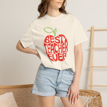 Best Teacher Ever Shirt | Apple Teacher Graphic Tee