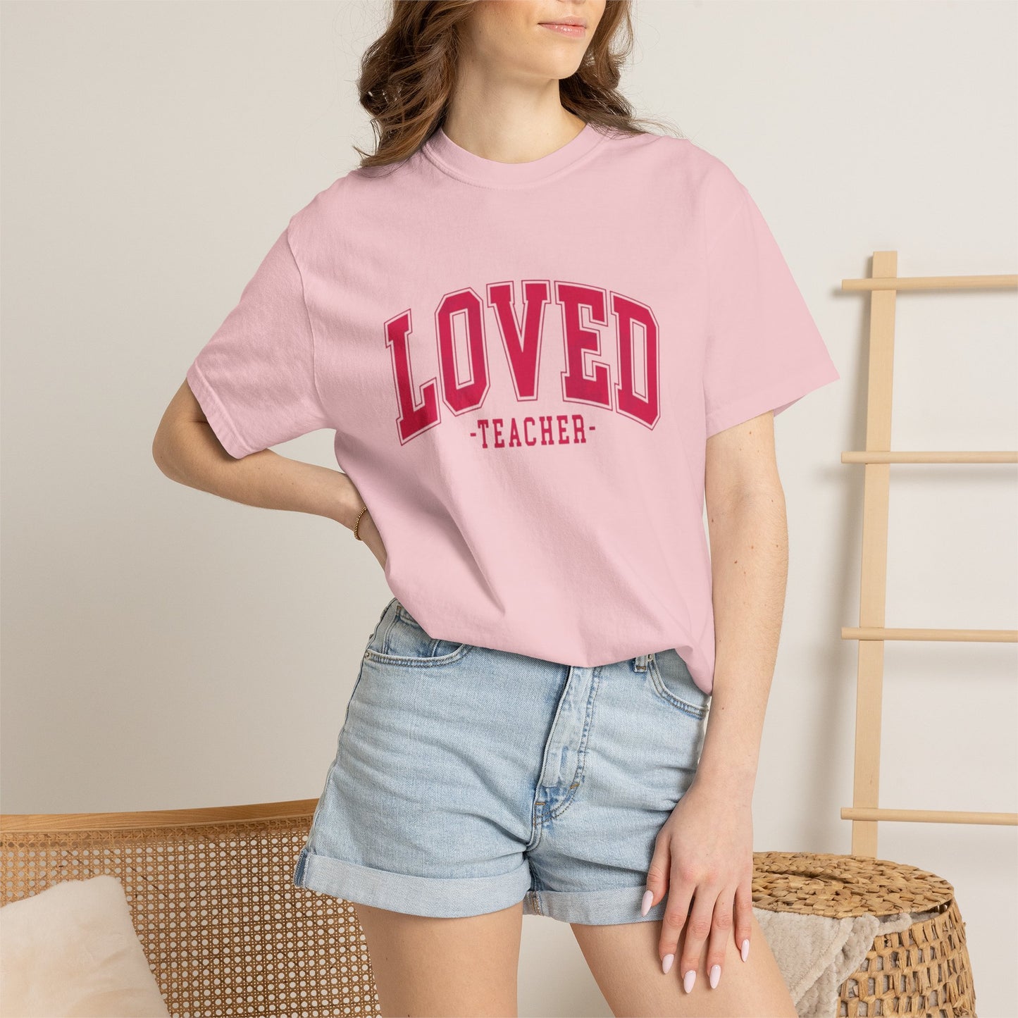 Loved Teacher Shirt | Comfort Colors Teacher Tee