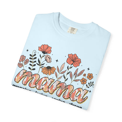Floral Mama Comfort Colors Shirt | Trendy Mother’s Day Gift