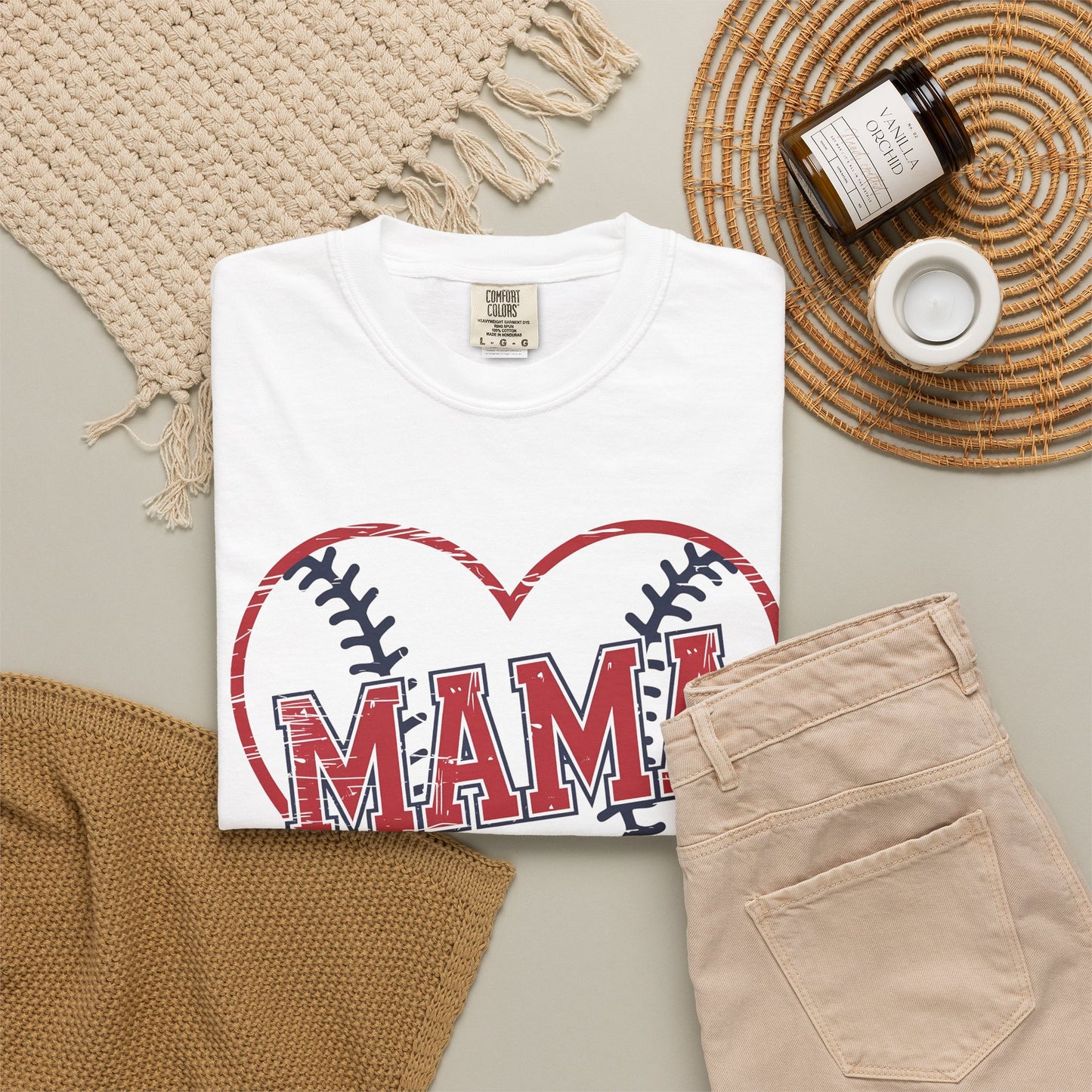 Baseball Mama Shirt | Softball Mom Gift Tee