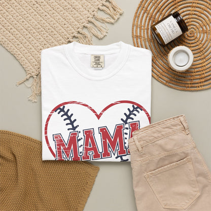 Baseball Mama Shirt | Softball Mom Gift Tee