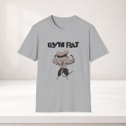 Gym Rat Shirt Funny Workout Shirt Gym Lover Tee Fitness Motivation Shirt Bodybuilding Shirt Gym Humor Tee Gift for Gym Lover Gym Rat T-Shirt