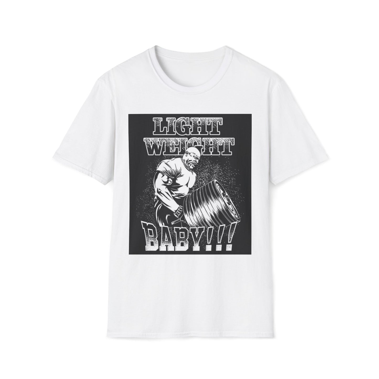 Light Weight Baby Ronnie Coleman Shirt Gym Motivation Tee, Bodybuilding Workout Shirt, Fitness Graphic Tee, Gym Lover Gift, Strongman Shirt
