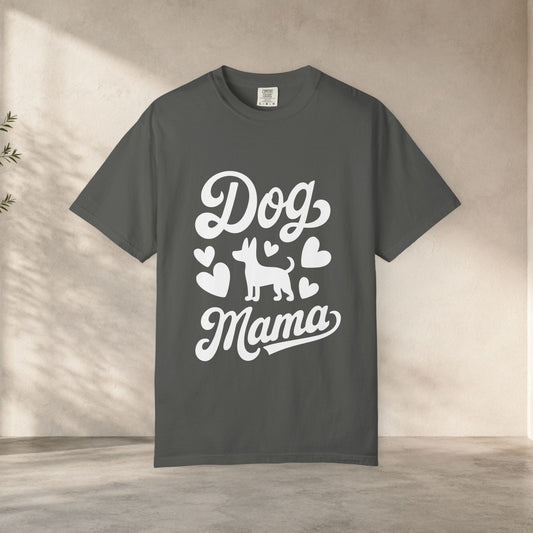Dog Mama Shirt Comfort Colors 1717, Cute Dog Mom Tee, Pet Lover Gift Shirt, Fur Mama T Shirt, Dog Owner Gift, Puppy Mom